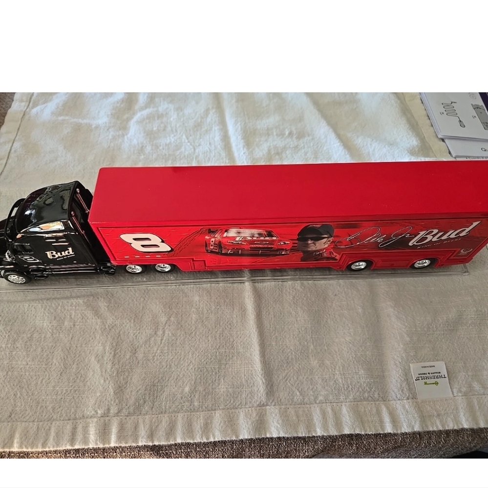 Dale Earnhardt Jr Budweiser Red and Black NASCAR Toy Truck